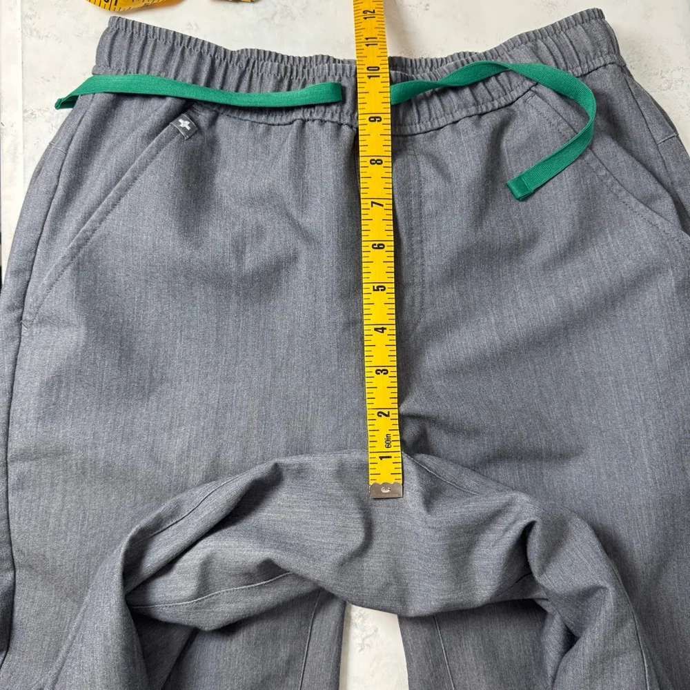 Set of 2 FIGS Tansen Graphite Gray Green Jogger Scrub Pants XS Men’s